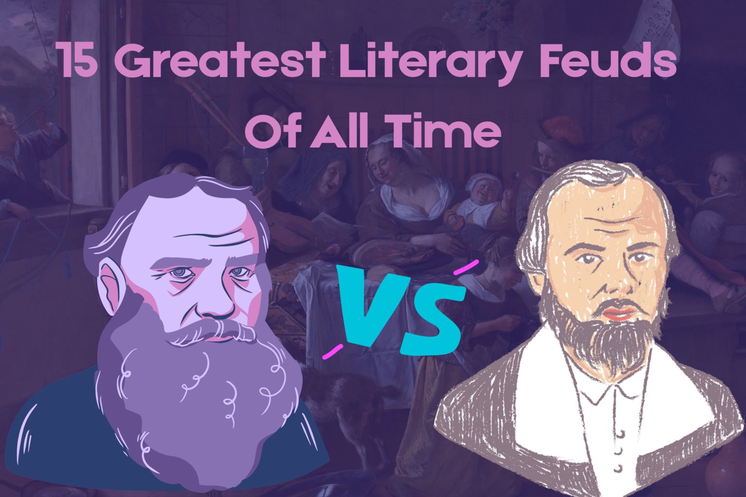 crazy literary feuds