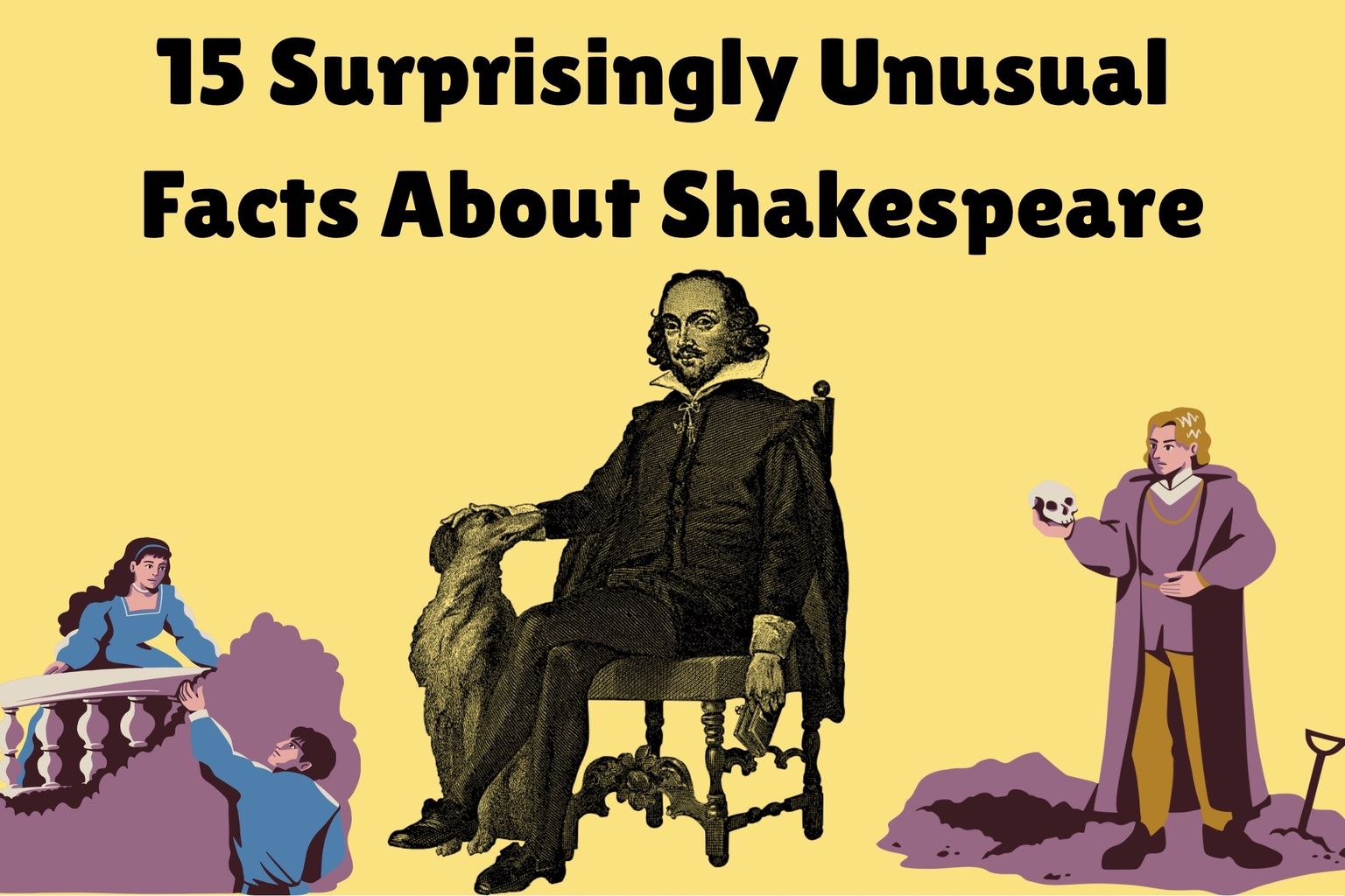 unusual facts about shakespeare