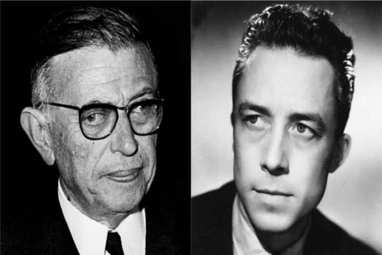 camus vs sartre