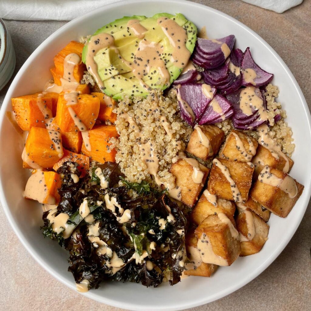 high protein bowl