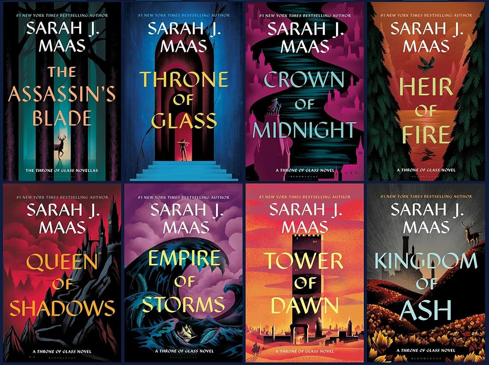 sarah j maas books in order