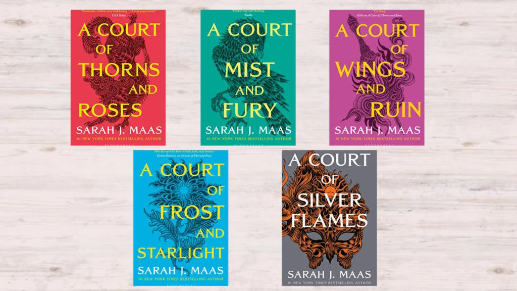 sarah j maas books in order