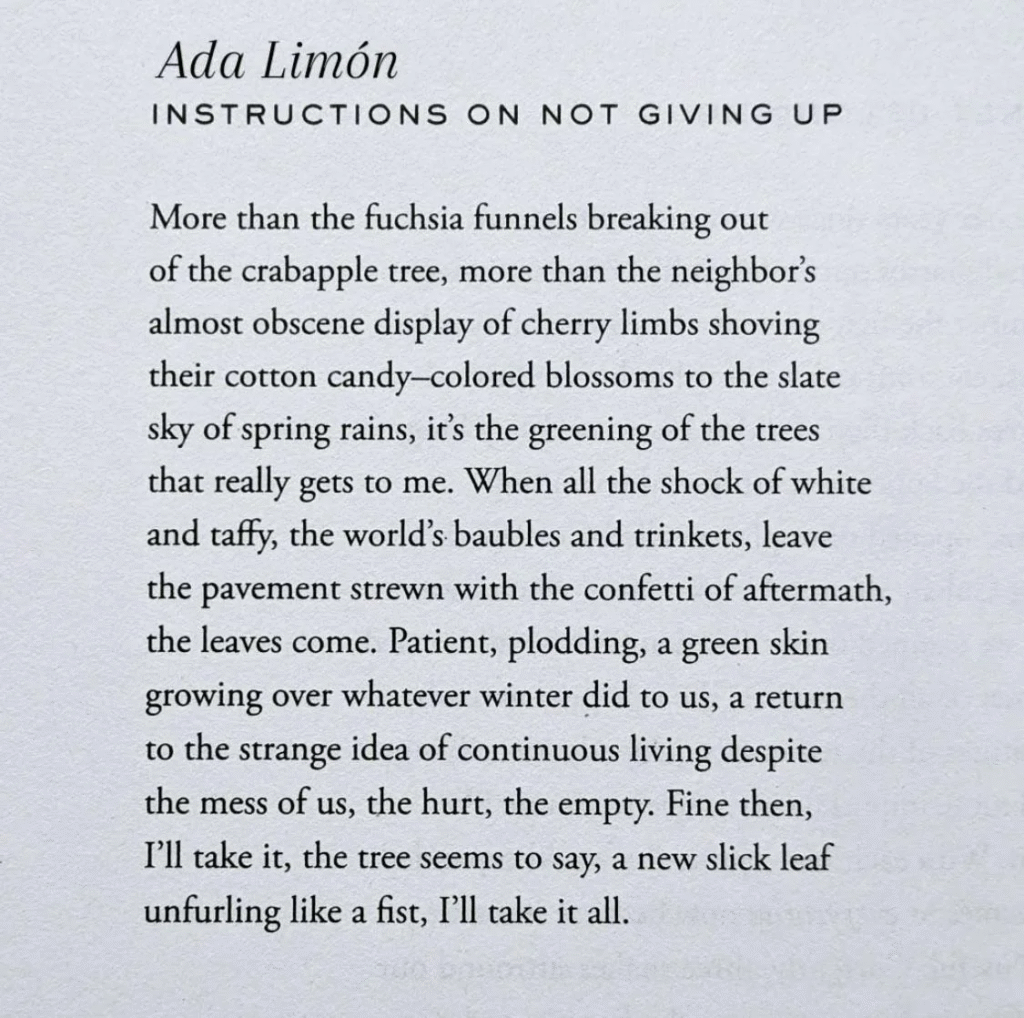 inspirational poems about life